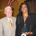 President, Tom Harris &Instructor Lisa Legohn :: Los Angeles Trade Technical College