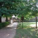 Fine arts center entrance :: University of Arkansas