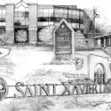 Xavier Campus, Drawing By Roseann Madia :: Saint Xavier University