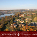 Aerial View of Concordia University Ann Arbor :: Concordia University-Ann Arbor