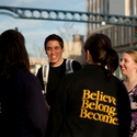 Students in downtown Everett :: Trinity Lutheran College