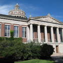 Rush Rhees from Below :: University of Rochester