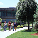 Student walking in the Campus :: Moraine Valley Community College
