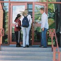 Students walking into their Department :: Pine Technical College