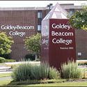 College entrance :: Goldey-Beacom College