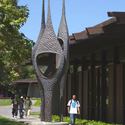 Library entrance :: Foothill College