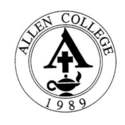 College Logo :: Allen College