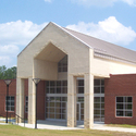 Library Front View :: Clinton Junior College