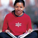 girl studying at spelman :: Spelman College