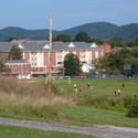 Overlooking Campus during Soccor Practice :: Potomac State College of West Virginia University