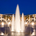 Purser Center and Fountain on Logan Campus :: Logan College of Chiropractic